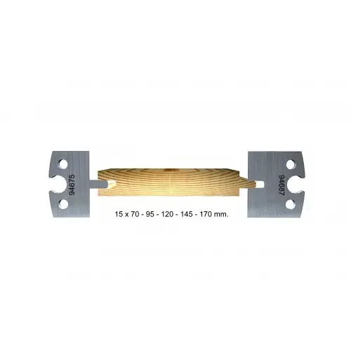 Tongue and groove 15 mm